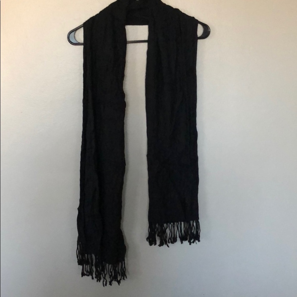 Black scarf